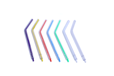 Plastic core air water syringe tips 