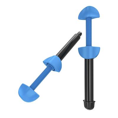 Composite material packaging syringe