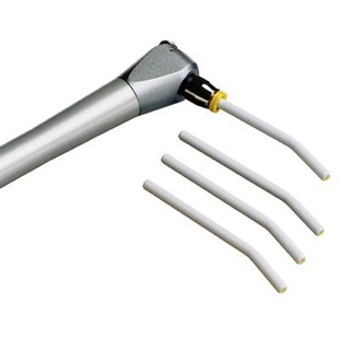 Plastic core air water syringe tips 